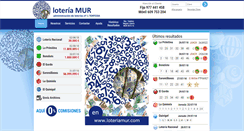 Desktop Screenshot of loteriamur.com